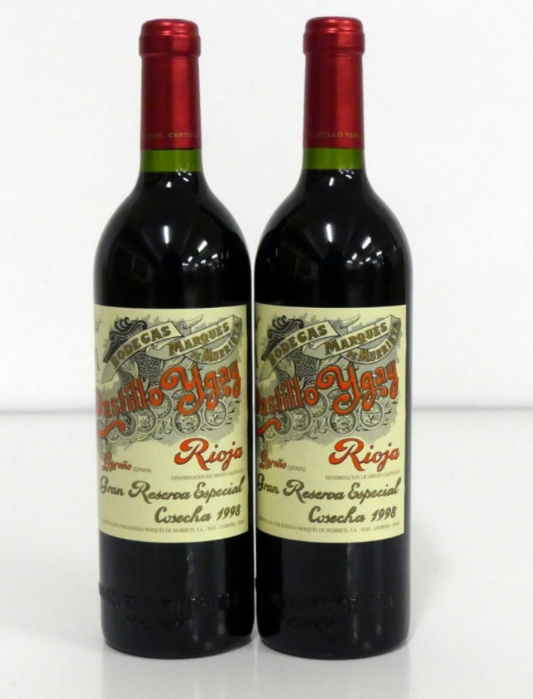 Marqués de Murrieta Rioja Castillo Ygay Gran Reserva Especial 1998