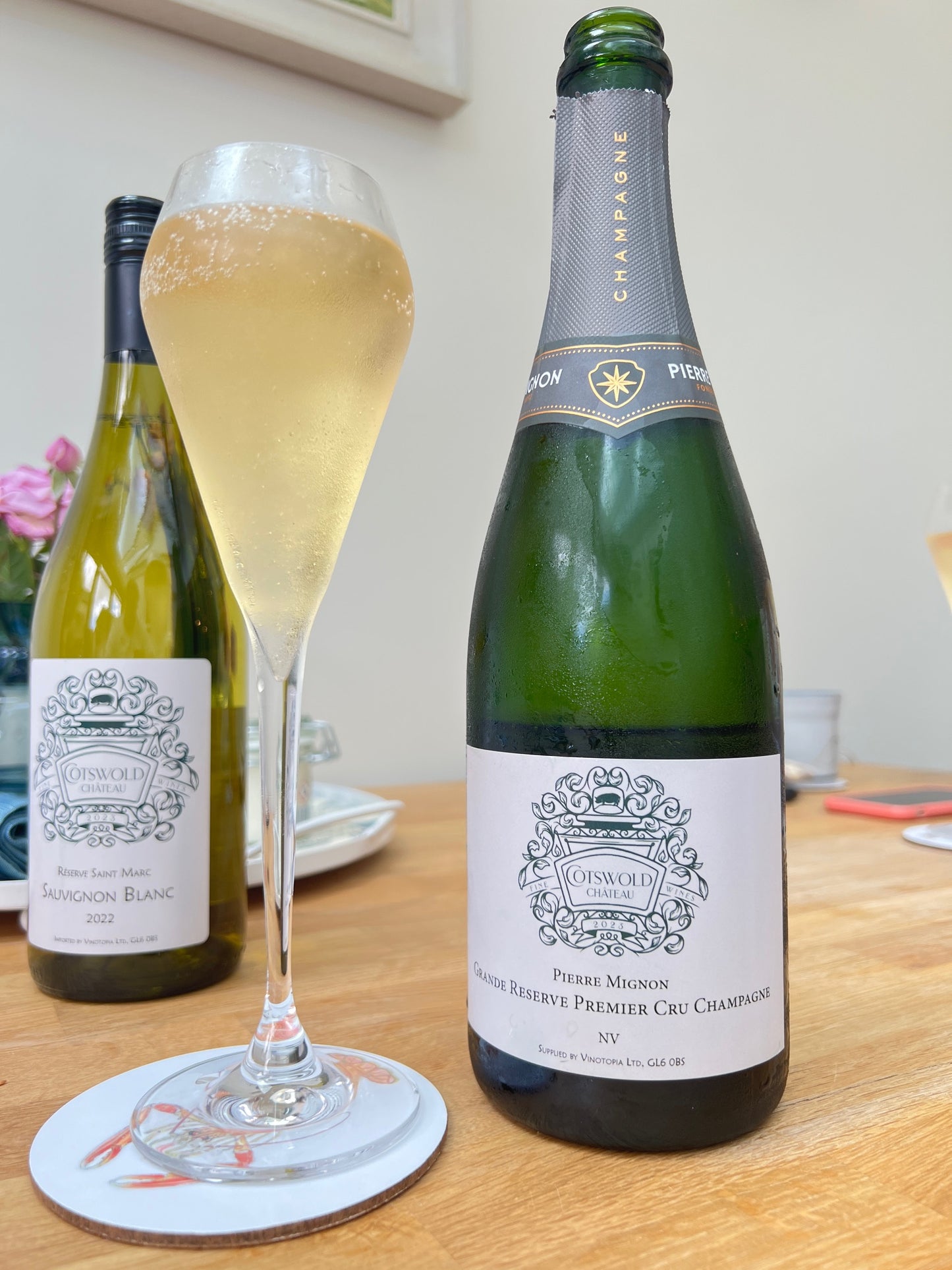 Cotswold Chateau Grande Reserve Premier Cru Champagne