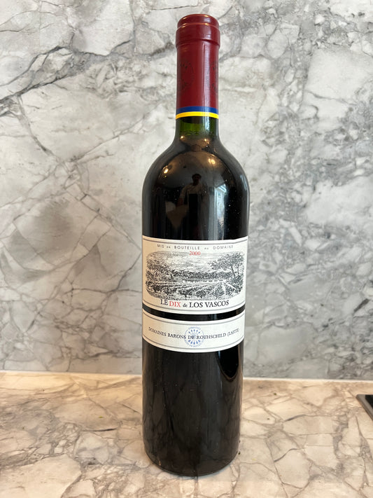 Le Dix de Los Vascos, 2000 (Barons de Rothchilds Lafite)