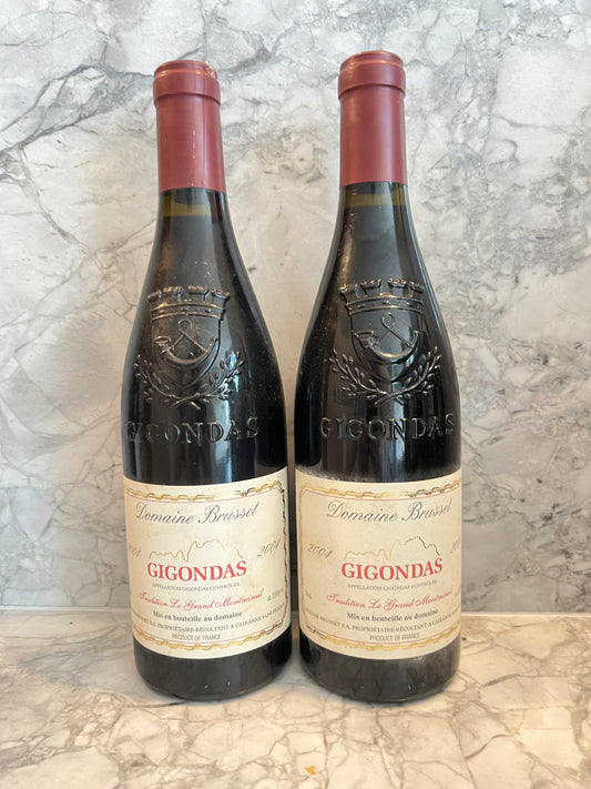 Domaine Brusset Gigondas Les Hauts de Montmirail, 2004