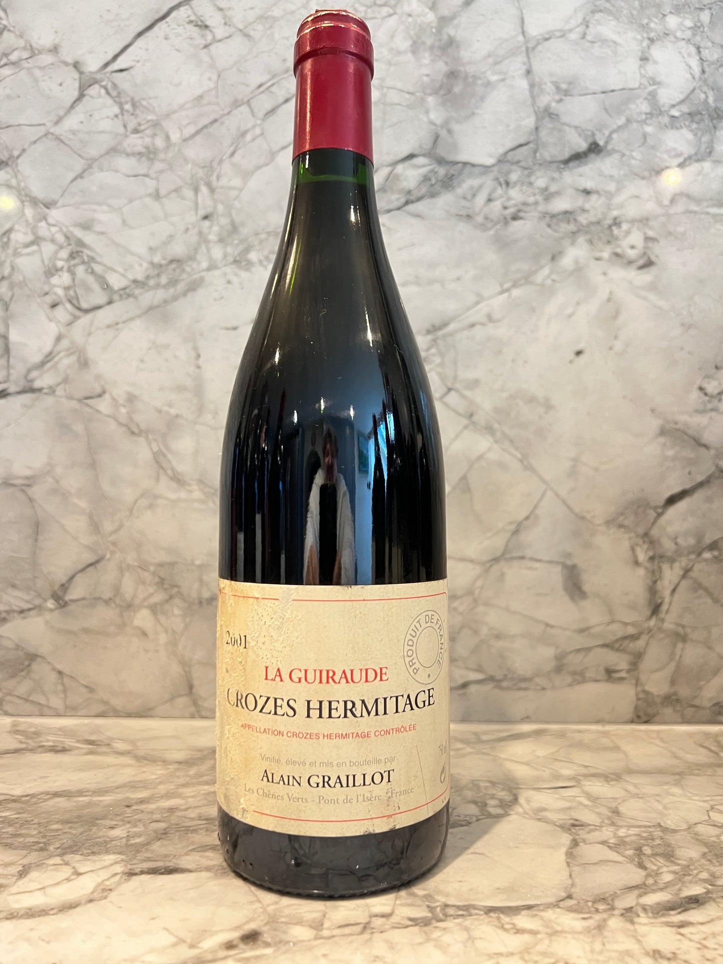 Domaine Alain Graillot Crozes-Hermitage La Guiraude 2001