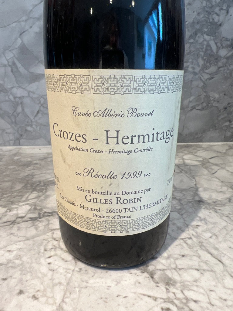 Gilles Robin, Crozes Hermitage Alberic Bouvet, 1999