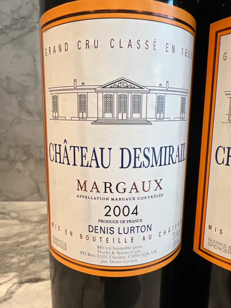 Chateau Desmirail, Margaux, 2004