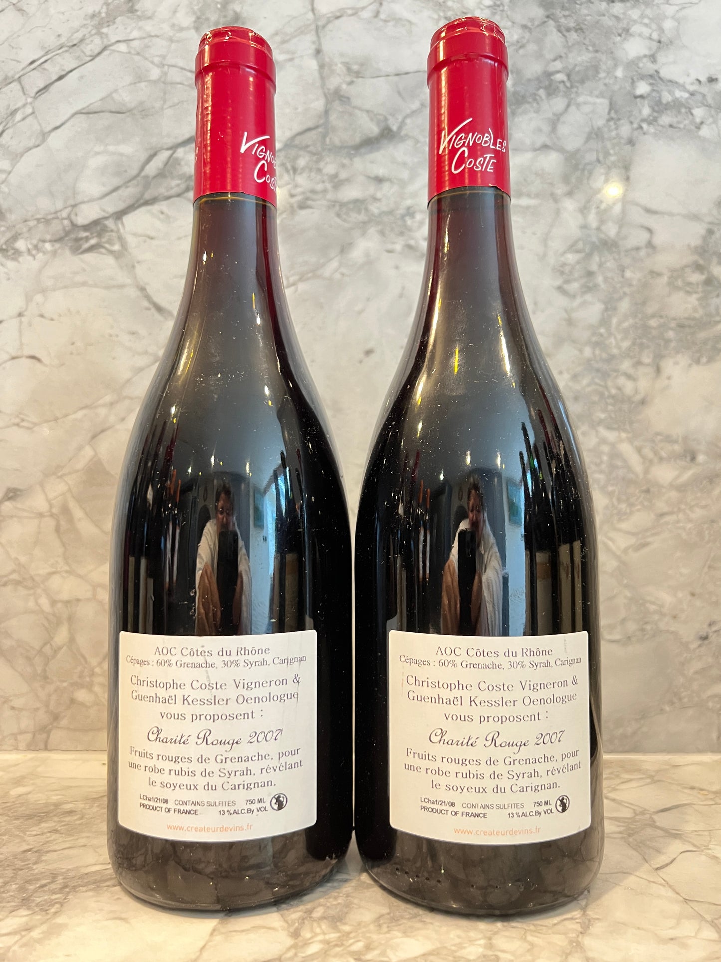 Copy of Domaine De La Charite, Cotes Du Rhone 2007