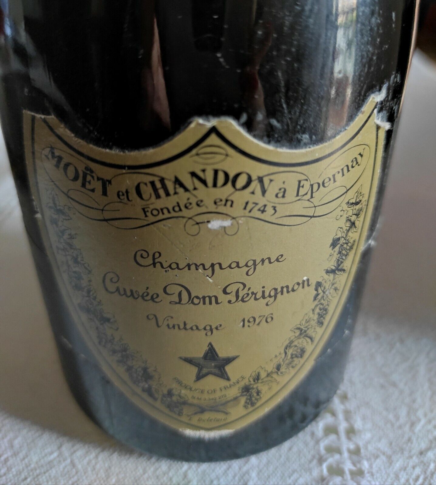 Dom Perignon Vintage Champagne 1976